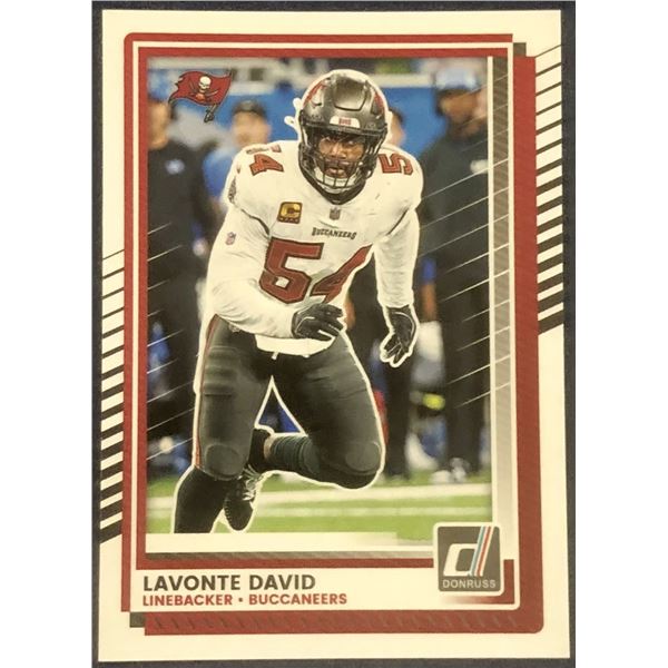 2025 DONRUSS LAVONTE DAVID