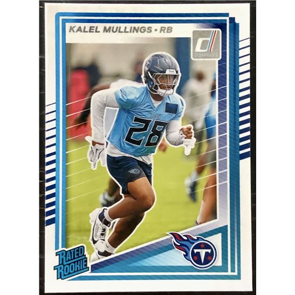 2025 DONRUSS RATED ROOKIE KALEL MULLINGS