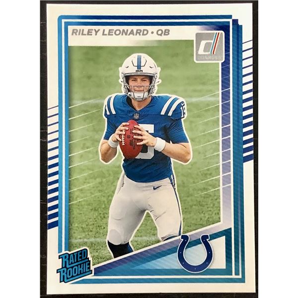 2025 DONRUSS RATED ROOKIE RILEY LEONARD