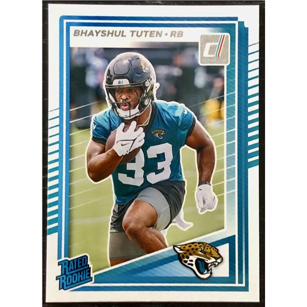 2025 DONRUSS RATED ROOKIE SHAYSHUL TUTEN