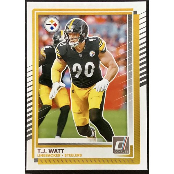2025 DONRUSS T.J. WATT