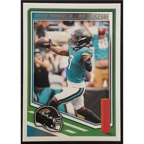 2025 PANINI SCORE BRIAN THOMAS JR. ROOKIE CARD