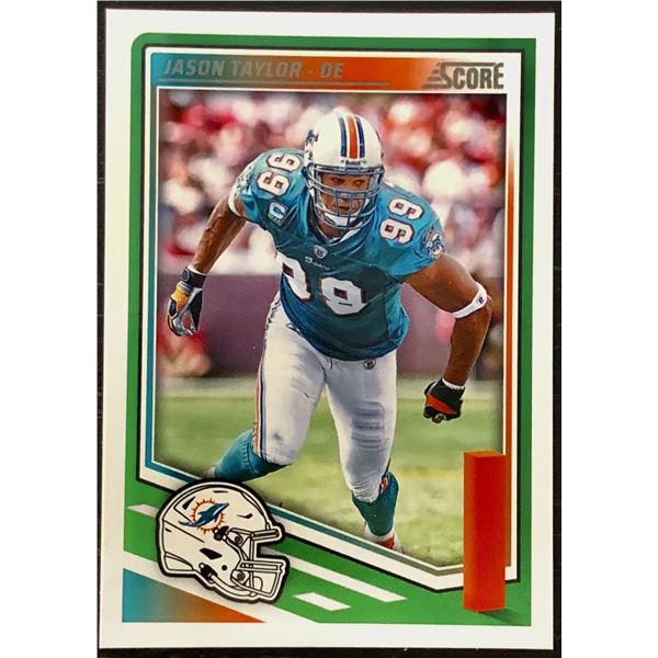 2025 PANINI SCORE JASON TAYLOR