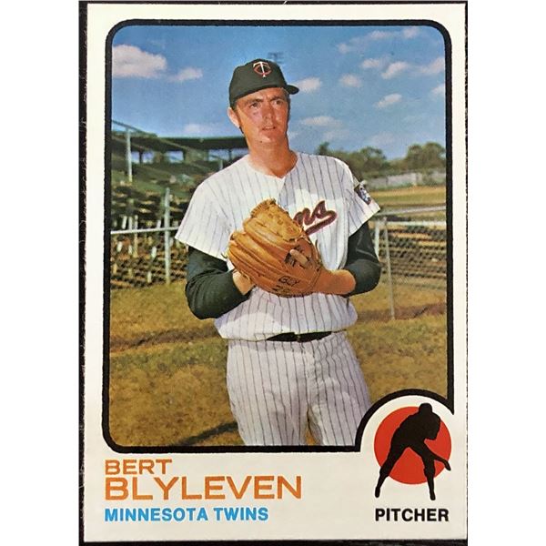 1973 TOPPS BERT BLYLEVEN (HOF)