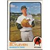 Image 1 : 1973 TOPPS BERT BLYLEVEN (HOF)