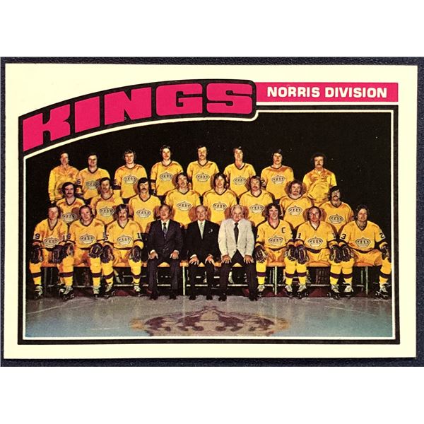 1976-77 TOPPS NHL HOCKEY LOS ANGELES KINGS