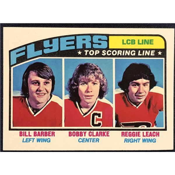 1976-77 TOPPS NHL HOCKEY BOBBY CLARKE (HOF)