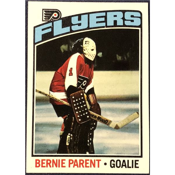 1976-77 TOPPS NHL HOCKEY BERNIE PARENT (HOF)