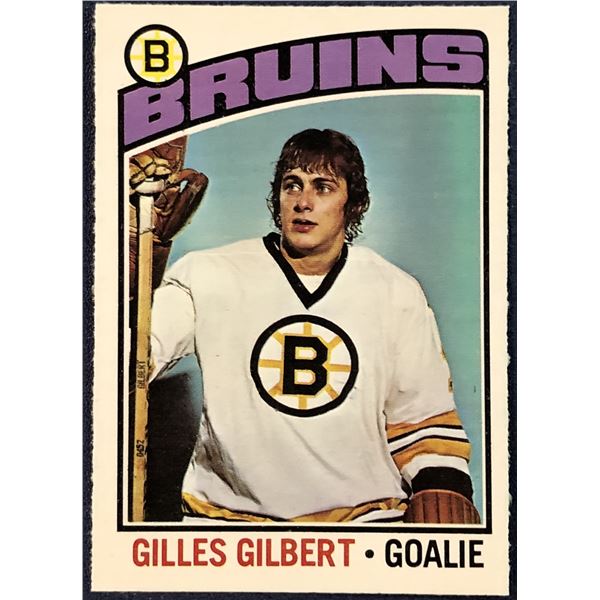 1976-77 O-PEE-CHEE NHL HOCKEY GILLES GILBERT