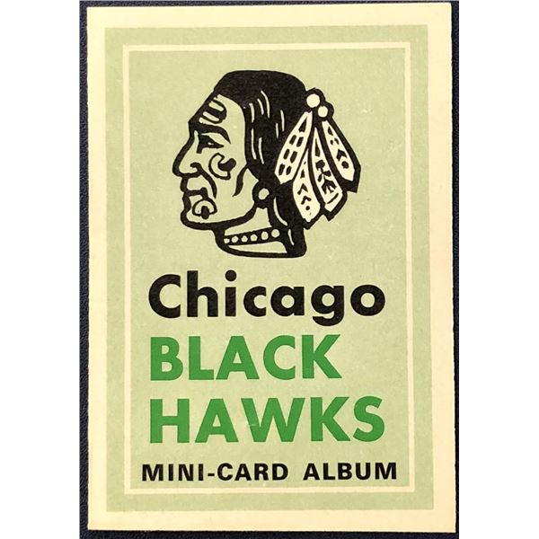 1969-70 O-PEE-CHEE HOCKEY MINI ALBUM - CHICAGO BLACK HAWKS