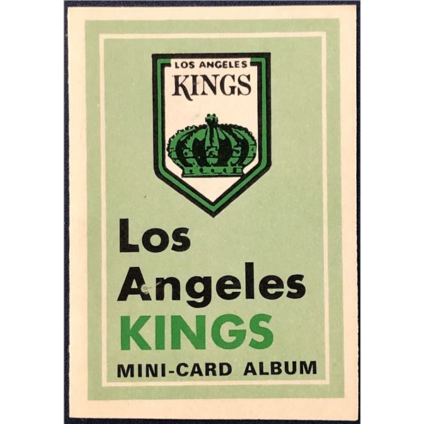1969-70 O-PEE-CHEE HOCKEY MINI ALBUM - LOS ANGELES KINGS