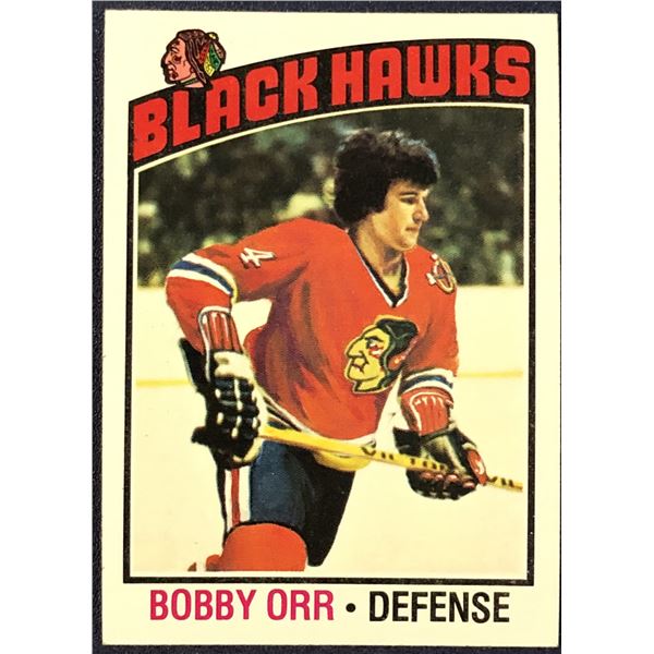 1976-77 TOPPS NHL HOCKEY BOBBY ORR (HOF)