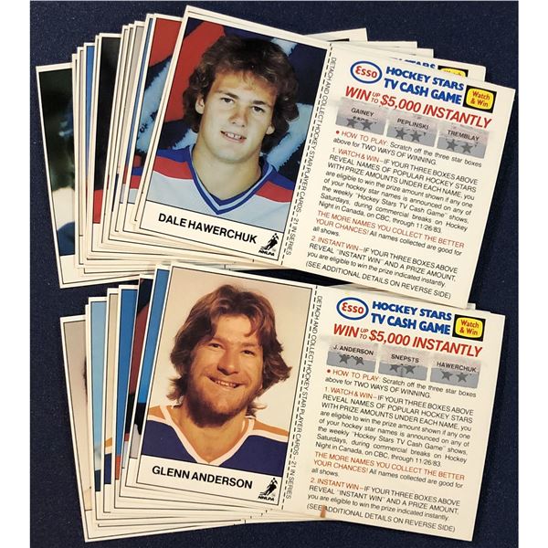 1983-84 ESSO NHL HOCKEY SET