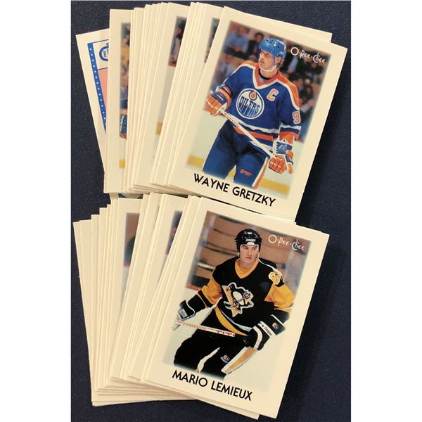 1987-88 O-PEE-CHEE NHL HOCKEY LEADERS GLOSSY SET