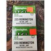 Image 1 : TWO BOXES OF .223REM, REMINGTON UMC, JHP - 50GR. 3425FPS - 50 ROUNDS PER BOX