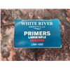 Image 1 : 1,000 WHITE RIVER LARGE MAGNUM RIFLE PRIMERS. LRM-1000