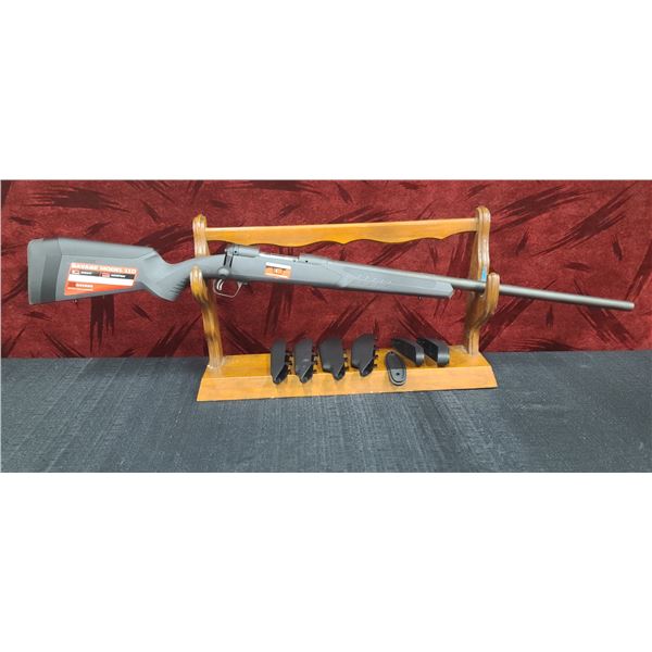SAVAGE 110 BOLT ACTION 22-250 REM 26" HEAVY CS BARREL ACCU=TRIGGER, GREY SYNTHETIC DTOCK, DETACHABLE