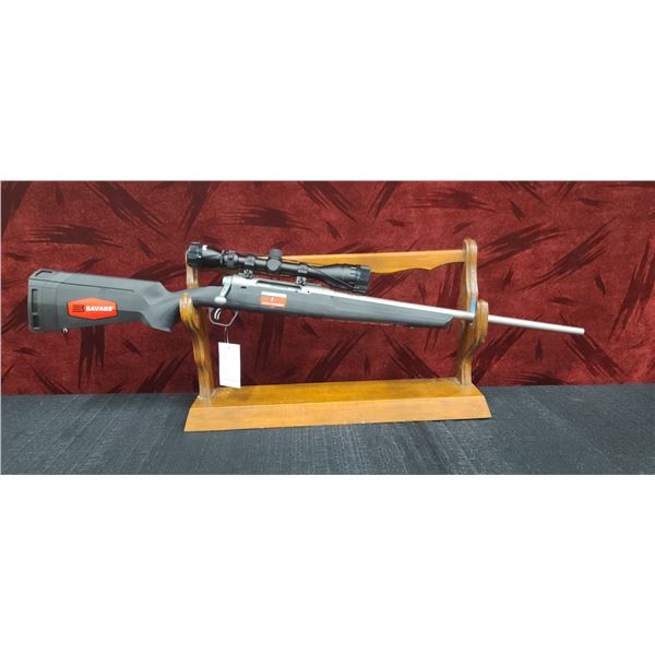 SAVAGE AXIS II XP BOLT ACTION 243 WIN 22" SS BARREL BLACK SYNTHETIC STOCK, ACCU-TRIGGER, RECOIL PAD,