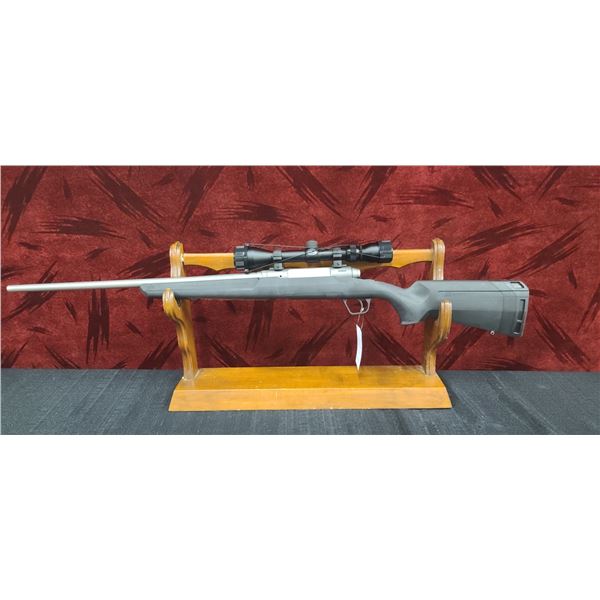 SAVAGE AXIS XP 30-06 SS BARREL NATURAL MATTE, 3 X 9 WEAVER SCOPE DETACHABLE BOX MAGAZINR 22" BARREL 