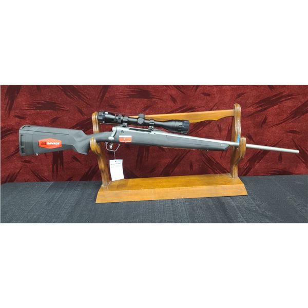 SAVAGE AXIS II XP BOLT ACTION 308 WIN 22"SS BARREL BLACK SYNTHETIC STOCK, ADJUSTABLE ACU-TRIGGER REC