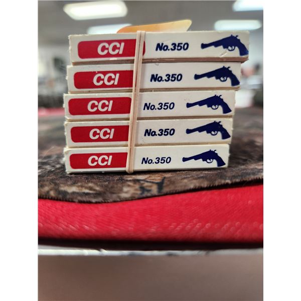 500 CCI MAGNUM PRIMERS NO.350 LARGE PISTOL