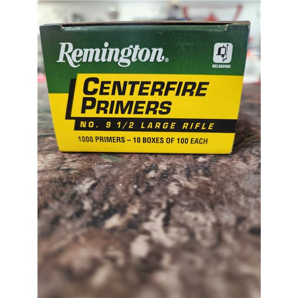 700 REMINGTON CENTERFIRE PRIMERS - LARGE RIFLE NO.9 1/2