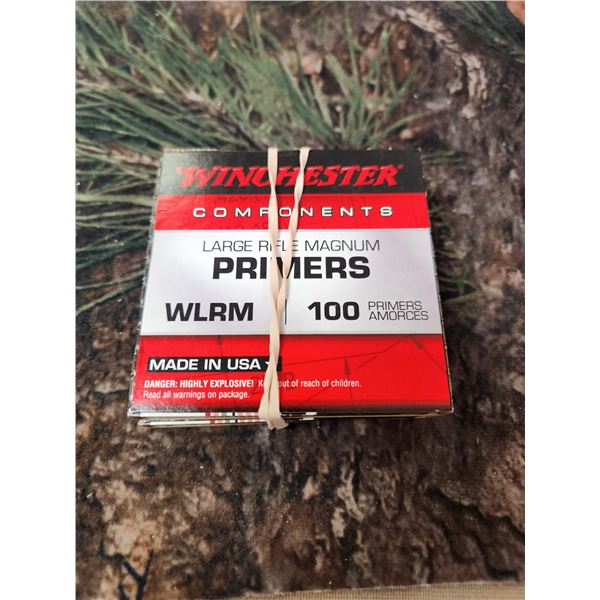 200 WLRM LARGE RIFLE MAGNUM PRIMERS - WINCHESTER COMPONENTS