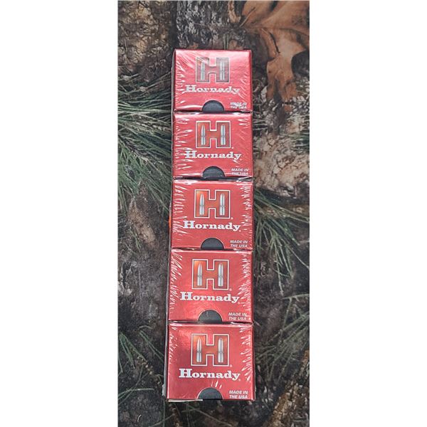 5 BOXES OF HORNADY 6MM V-MAX BULLETS, 58GR. 100 PER BOX