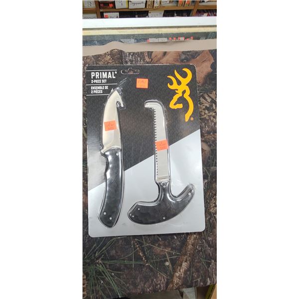 BROWNING FLOOR DISPLAY, OPEN PACKAGE, PRIMOLA 2 PC. SET