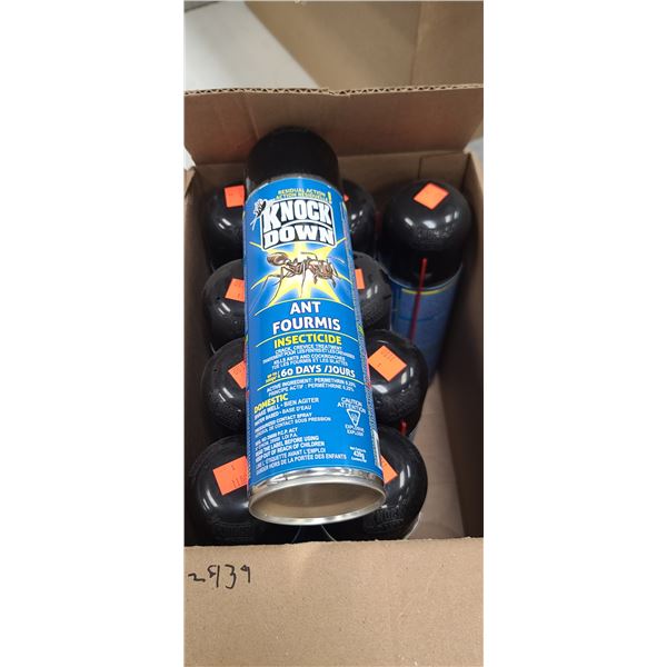 10 CANS OF KNOCK DOWN ANT INSECTICIDE - NO SHIPPING