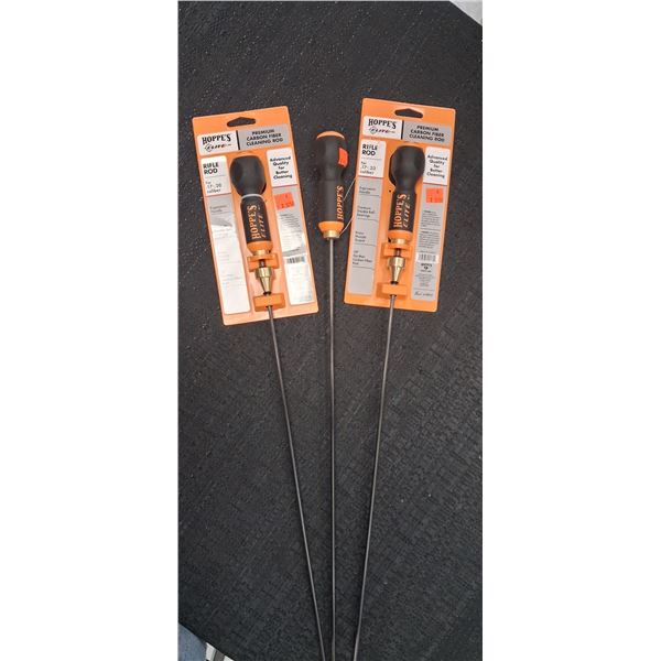 HOPPE'S ELITE .17 CAL - .20 CAL CLEANING RODS X 2