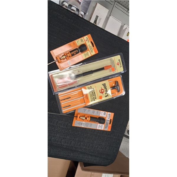 HOPPE'S  CLEANING RODS .17-20 CAL, 30 PLUS 22 CAL    BORE GUIDE .17-.416 X4
