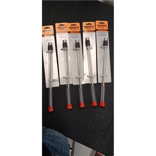 HOPPE'S CLEANING ROD SYSTEM 8 INCH PISTOL ROD 22 CAL PLUS X 5