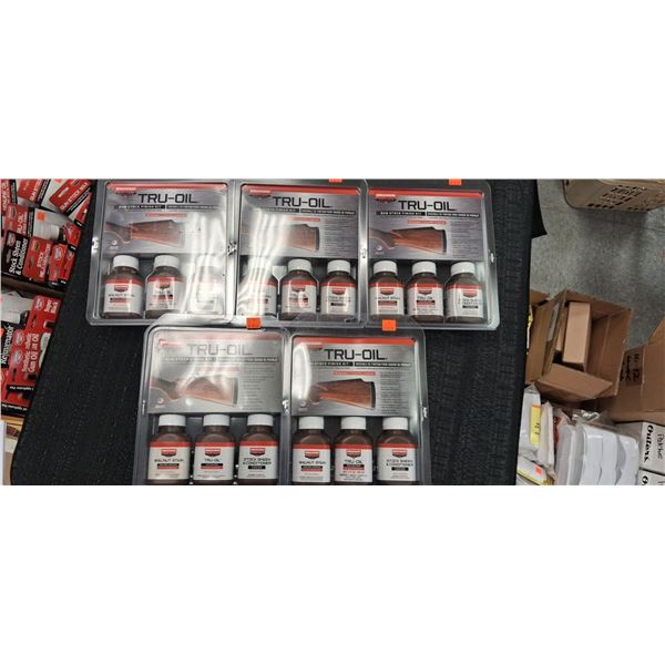BIRCHWOOD TRU OIL GUN STOCK FINISH KITS X 5