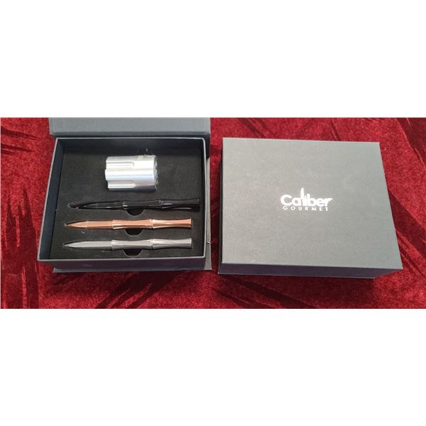 2 CALIBER GOURMET PEN KIT,3 PENS & REVOLVER HOLDER