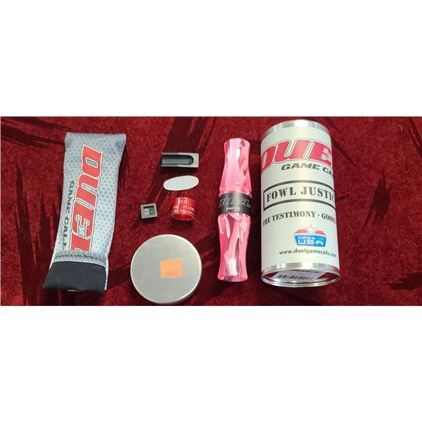 DUEL GAME CALLS, FOWL JUSICE, THE TESIMONY -GOOSE CALL