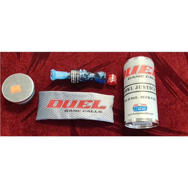 DUEL GAME CALLS, FOWL JUSICE, THE JUDGE DUCK CALL