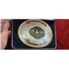Image 3 : MONTANA SILVERSMITHS, ROCKY MOUNTAIN ELK FOUNDATION, SALMON ARM CHAPTER, SILVER PLATED BELT BUCKEL