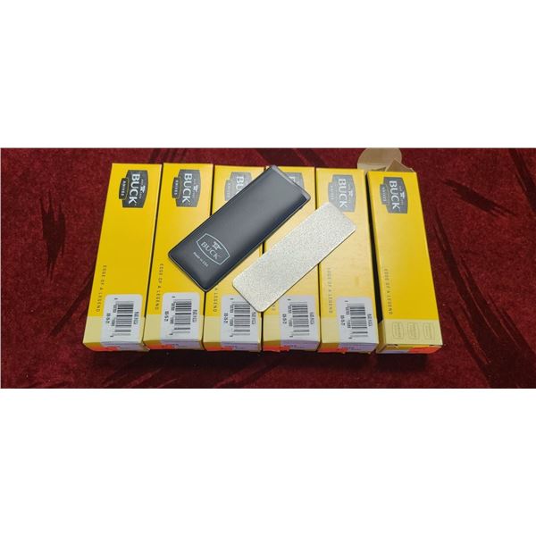 BUCK KNIVES 6 EDGE TEK, DUAL POCKET STONE,97076-B CAT. 6241