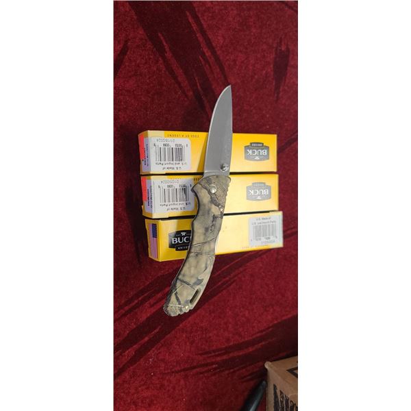 BUCK KNIVES 3 BANTAM B/W 0285BKS-B 5761