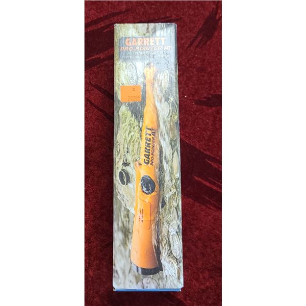 GARRETT PRO-POINTER AT. HAND HELD METAL DETECTOR, ALL TERRAN PIN POINTER, WATER PROOF, RULER W/ INCH