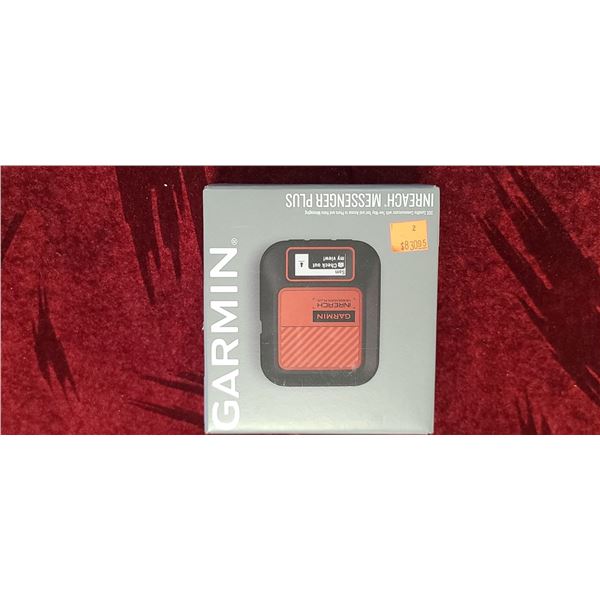GARMIN IN REACH MESSENGER PLUS, SOS SATELLITE COMMUNIATER W/2 WORD TEXT, ACCESS TO PHOTO AND VOICE M