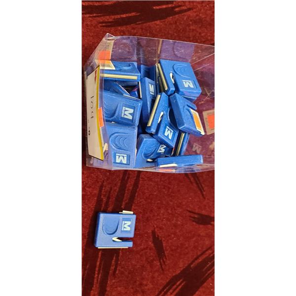 30 MUSTAD KNIFE SHARPENER WITH-HOOK SHARPNER INCLUDED ON THE SIDE.