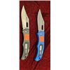 Image 4 : 7 BLUE AND 1 BLACK PARAFORCE FOLDING KNIVES