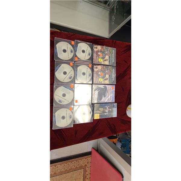 8 ELK CALLING INSTRUCTIONAL C.D'S. INTRO TO FLY FISHING VHS, GUN DOG PUPPY TRAINING DVD, 2 ADVANCED