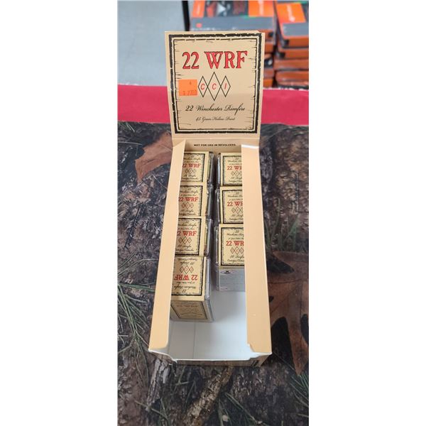 7 BOXES CCI 22 WINCHESTER RIMFIRE 22 WRF 45 GRAIN HOLLOW POINT 50 ROUNDS PER BOX NO SHIPPING ON AMMO