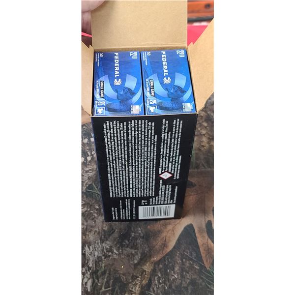 1 BRICK FEDERAL SMALL GAME 22LR NO. 12 LEAD BIRD SHOT 25 GRAIN 50 ROUNDS PER BOX NO SHIPPING ON AMMU