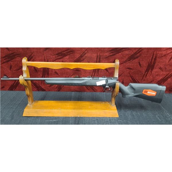 SAVAGE BZZ FL MAGNUM 22 WMR BOLT ACTION LEFT HAND ACCU-TRIGGER SN: 4113501 19" BARREL NEW IN THE BOX