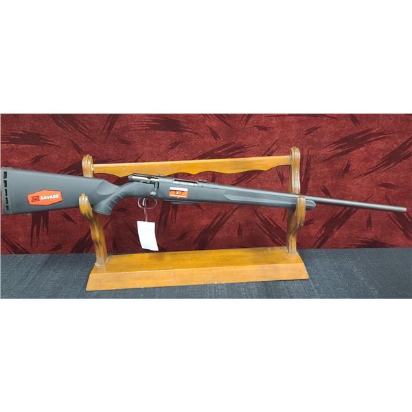SAVAGE 25 204 RUGER WALKING VARMINTER BOLT ACTION 22" MATTE BLACK BARREL C/W WEAVER RINGS, ACCUTRIGG