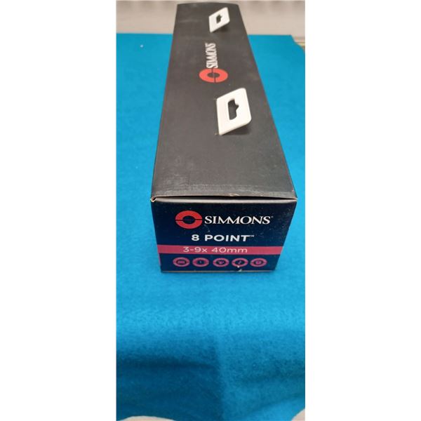 SIMMONS 8 POINT 3-9X/40MM SCOPE